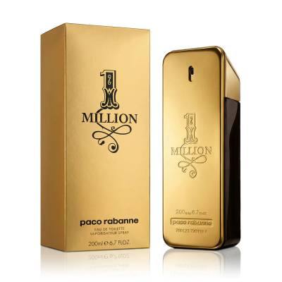 1 Million Eau de Toilette за мъже 200 ml опция Нова опаковка