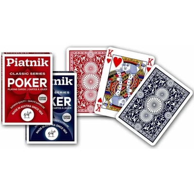 Piatnik Карти за игра Piatnik - Poker classic series, сини