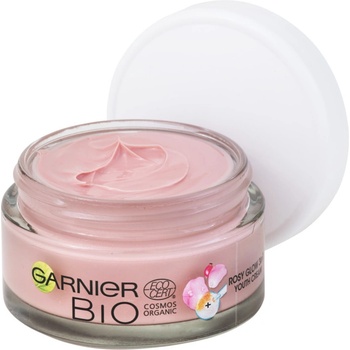 Garnier Bio Rosy Glow Šípkový olej a vitamín C 3v1 denní krém 50 ml