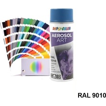 Dupli color Aerosol-Art rýchloschnúci akrylát v spreji - RAL 9010 - biela - 400 ml