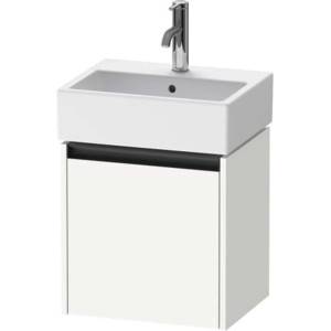 Duravit Ketho. 2 - Шкафче за умивалник 44x43x34 см, 1 врата, панти отдясно, матово бяло K25070R18180000 (K25070R18180000)