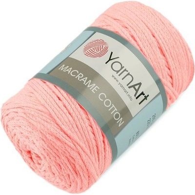 Pletací příze Macrame Cotton 250 g, střední, 3 (767) pudrová