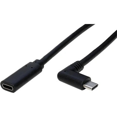 InLine 11.42.5495 USB 5Gbps (USB 3.0) prodlužovací, USB C(M) USB C(F) lomený, 1m, černý