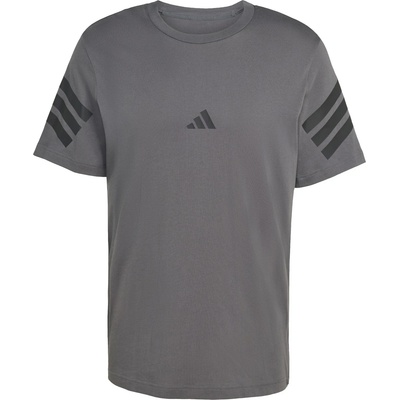 adidas Мъжка тениска adidas Future Icons 3-Stripes Regular Tee T-shirt - Grey Six - размер XL (216-8712-0114)