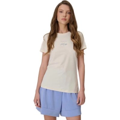 4f dámské tričko TSHIRT F2742 12S CREME