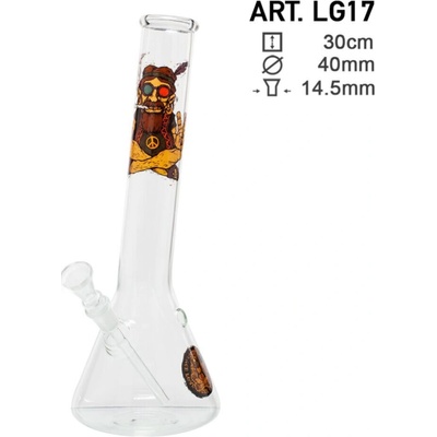 Bouncer Skleněný bong Smoking 30cm – Zboží Mobilmania