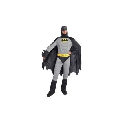 BigBuy Carnival Маскировъчен костюм за възрастни Сив Batman Размер L