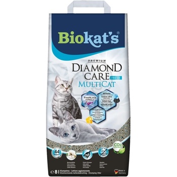 Gimborn GimCat Biokat's Diamond Care MultiCat Fresh котешка постелка 2 x 8 л