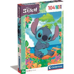 Clementoni Детски пъзел Clementoni от 104 части - Стич (25755) - ozone