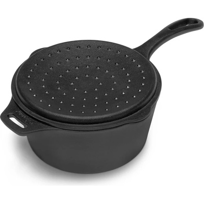 Petromax Тенджера Petromax Cast Iron Casserole Dish with Lid - Black - размер Ø 21 cm (532-2500-0111)