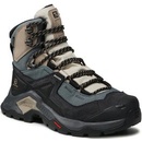 Salomon turistické Quest Element GTX W ebony/rainy day modrá