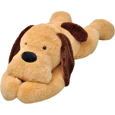 vidaXL Плюшена играчка куче 160 см (80144)
