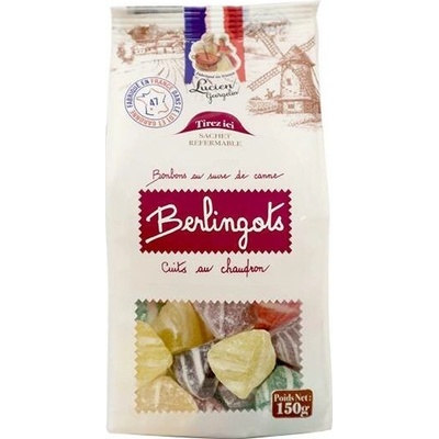 Lucien Georgelin - Bonbóny směs Berlingots s třtinovým cukrem 150g