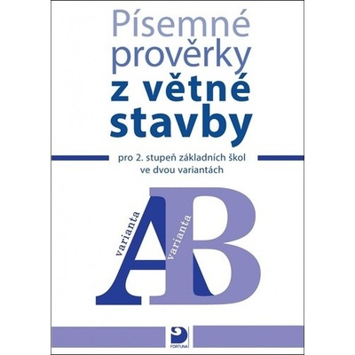 Písemné prověrky z větné stavby