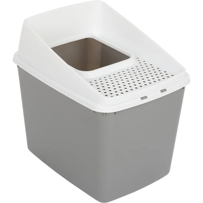 zooplus Exclusive Big Box - пластмасова тоалетна за котки с отвор отгоре 53/40/52см