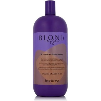 Inebrya BLONDesse No-Orange Shampoo 1000 ml подхранващ шампоан за неутрализиране на оранжеви нюанси унисекс