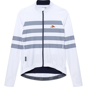CafÉ du cycliste Дамска фланелка с дълъг ръкав за колоездене CAFÉ DU CYCLISTE Women's Charlie Cycling jersey - Mariniere (156-3131-0212)