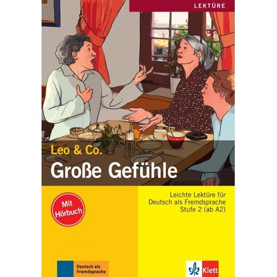 Große Gefühle nemecká ľahká četba vr. vloženého CD úroveň/ Stufe 2