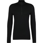 Icebreaker Мъжко мериносово термобельо Icebreaker 260 Tech L/S Half Zip Merino base layer - Black - размер XXL (015-1977-0116)