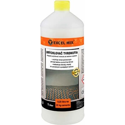 EXCEL MIX Urýchľovač tvrdnutia 5 l