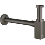GROHE Сифон за умивалник Grohe правоъгълен антрацит, четкан, твърд графит (40564AL0)
