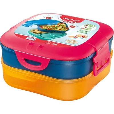 Maped Кутия за обяд, 3 в 1, MAPED PICNIK "Concept Kids", розова 870701 (870701)
