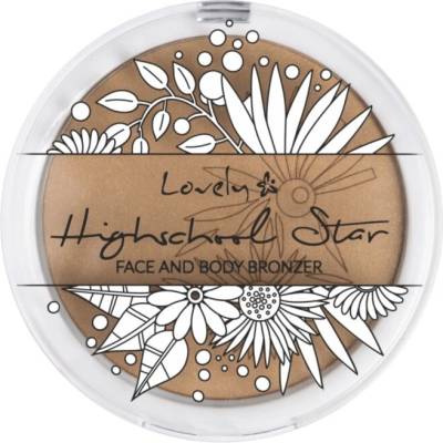 Lovely Бронзираща пудра за лице и тяло Highschool, 16 g