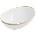 Mexen Elza 40,5x33 cm white/gold (21014005)