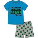 Mojang Minecraft dětské pyžamo Creeper modrá