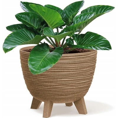 Prosperplast Květináč plast béžový 39,5 x 39,5 x 32 cm