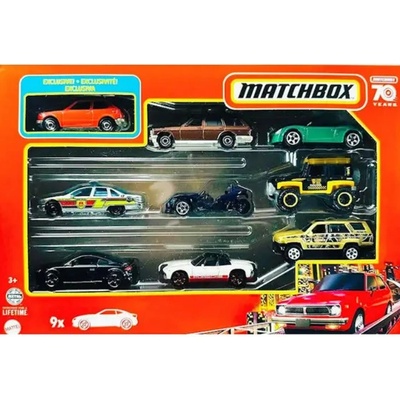 Matchbox angličáky 9ks HVT84