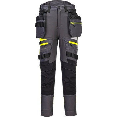 Portwest DX4 Dámske vrecko odnímateľné nohavice DX452 siva
