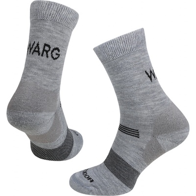 Warg dámske ponožky Merino Hike W sivá