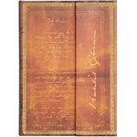 Paperblanks Тефтер K. Gibran, Midi, широки редове, твърда корица, 72 листа (PB9297-1)