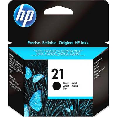 HP 21 Black Inkjet Print Cartridge (C9351AE)