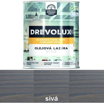 Drevolux style 2,5 l sivá