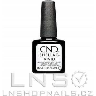Cnd Shellac Uv Color Vivid white gloves 7,3ml