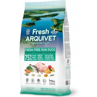 Arquivet Fresh 75% Mäso Kačica a Ryba 10 kg