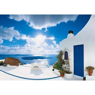 W+G Fototapety 8 dílné - fototapeta 269 Santorini Sunset (366 x 254 cm)
