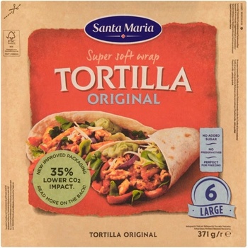 Santa Maria Wrap pšeničná tortilla velká 371 g