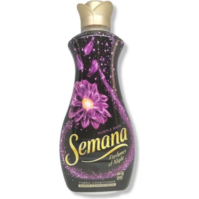 Semana омекотител за пране, Purple rain, 66 пранета, 1650мл