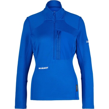 MAMMUT Дамски поларен пуловер Mammut Women's Eiger Nordwand Advanced FL Half Zip Pull Fleece jumper - Eiger Blue - размер XL (105-6756-0215)