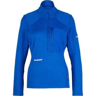 MAMMUT Дамски поларен пуловер Mammut Women's Eiger Nordwand Advanced FL Half Zip Pull Fleece jumper - Eiger Blue - размер XL (105-6756-0215)
