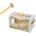 Viga Toys Дървена играчка 2 в 1 Viga Toys PolarB - Ксилофон с топки и чукче (44270)