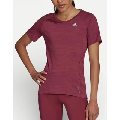 Adidas Own The Running Tee Burgundy
