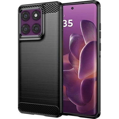 Techsuit Carbon Silicone Motorola Edge 60 Pro černé – Zboží Živě