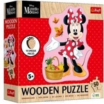Trefl Wooden Puzzle 50 Cheerful Minnie TREFL