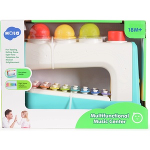 Hola Toys Детска играчка Hola Toys - Мултифункционален музикален център (110371)