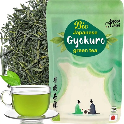 Good wei Japonský organický zelený čaj Gyokuro 120 g