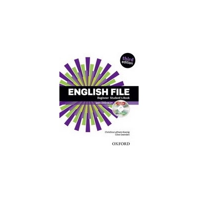 English File Beginner 3rd ed.Student´s Book+DVDrom LathamKoenig Christina